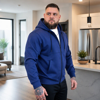 📢🎉50%Rabatt!!!🛍️✨Warmgejacke für Herren mit Reißverschluss und Kapuze
