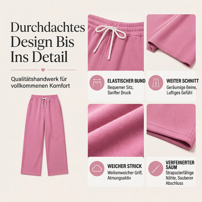 📢🎉50%Rabatt!!!🛍️✨Freizeit-Hose mit hoher Taille und weitem Bein für Damen