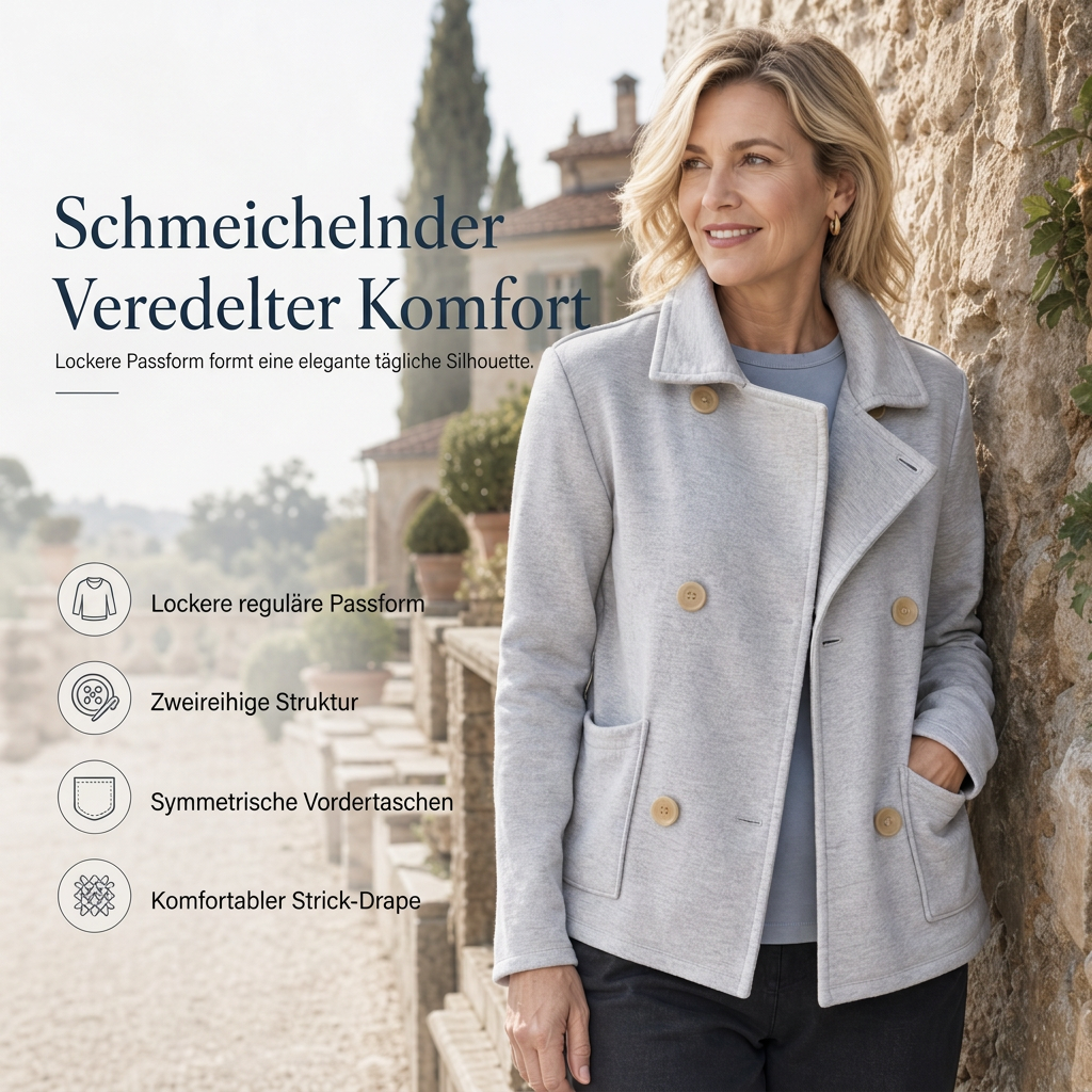 📢🎉50%Rabatt!!!🛍️✨Klassische einfarbige Oberbekleidung