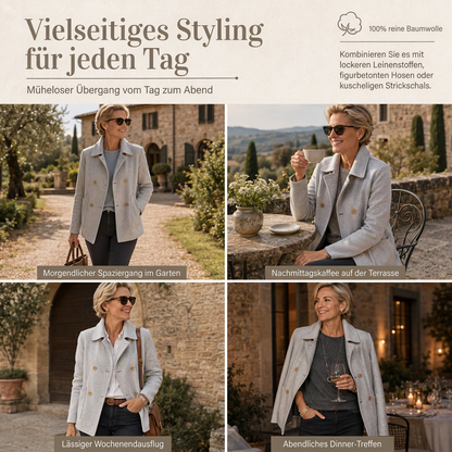 📢🎉50%Rabatt!!!🛍️✨Klassische einfarbige Oberbekleidung