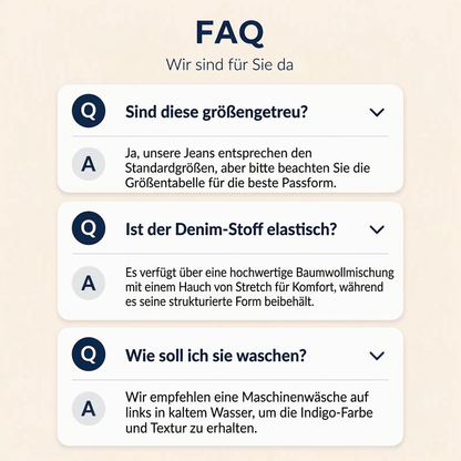 📢🎉50%Rabatt!!!🛍️👖 Damen Freizeit-Jeans mit elastischem Hochbund