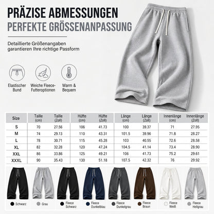 💨 Lässig & bequem – Casual-Sporthose mit Kordelzug – Weicher Stoff, moderner Schnitt & vielseitig kombinierbar