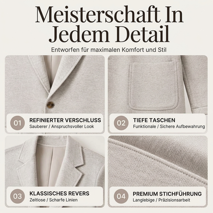📢🎉50%Rabatt!!!🛍️✨Klassischer Damen-Jackenblazer mit Ein-Knopf-Verschluss