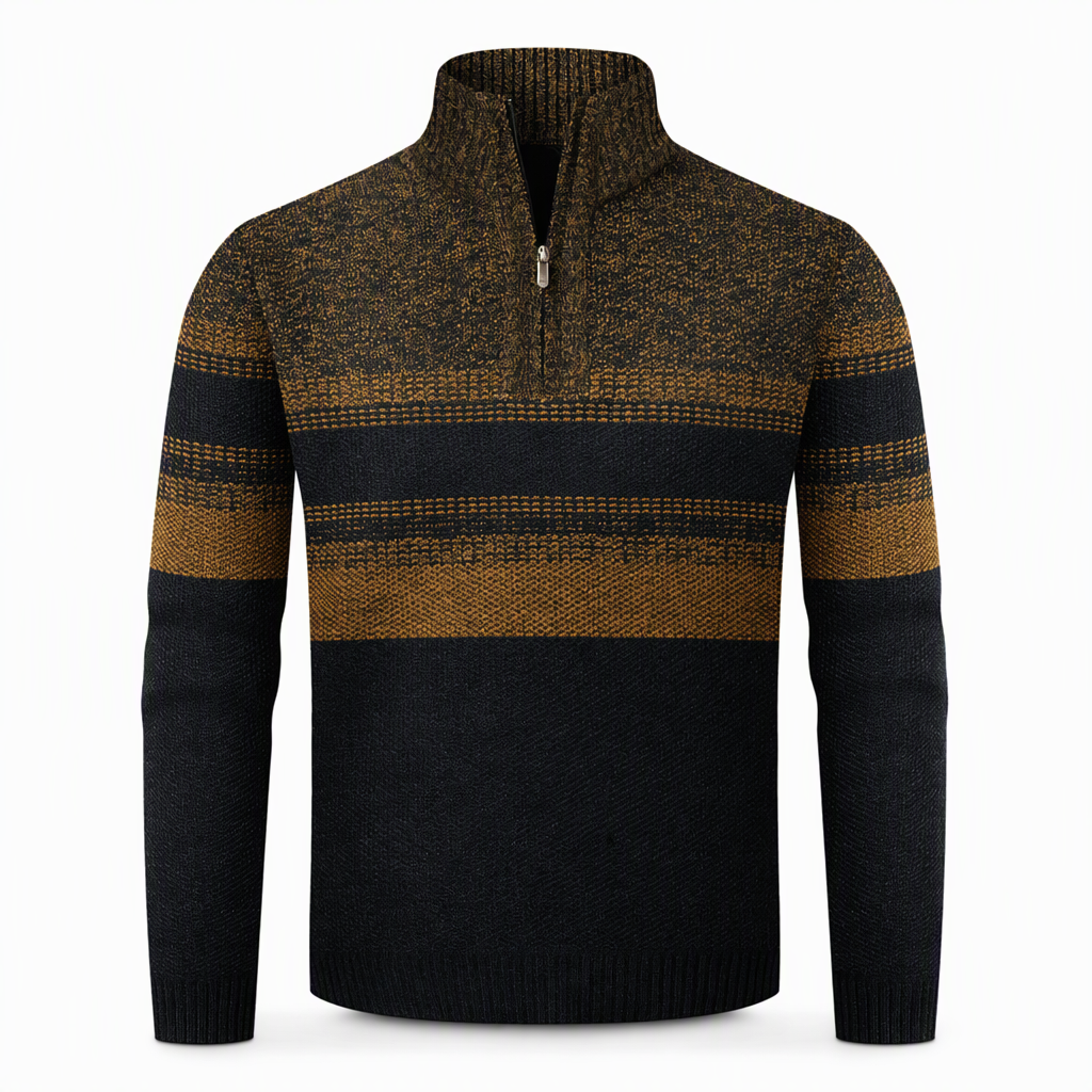 📢🎉50%Rabatt!!!🛍️✨Herren Winter Strickjacke mit Kapuze, kariert, mit Fleecefutter, dicker Mantel mit langen Ärmeln