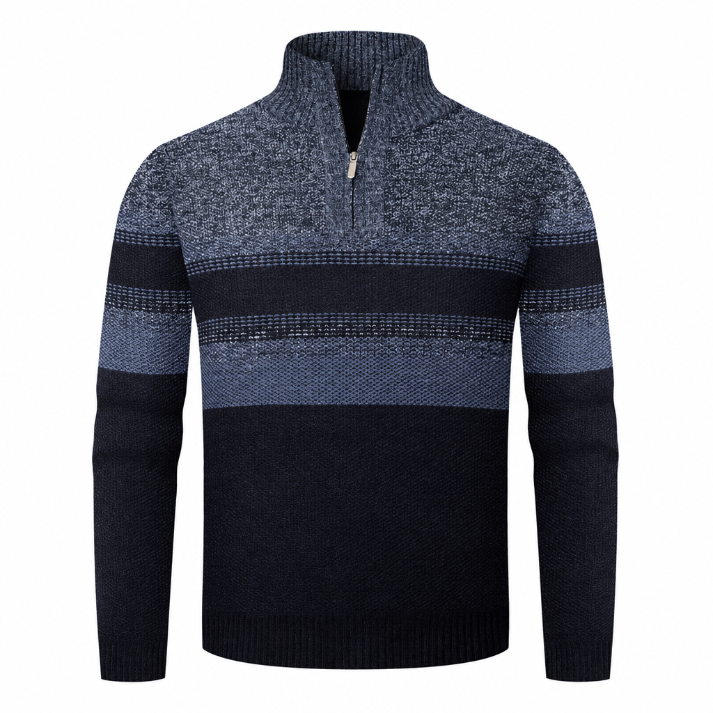 📢🎉50%Rabatt!!!🛍️✨Herren Winter Strickjacke mit Kapuze, kariert, mit Fleecefutter, dicker Mantel mit langen Ärmeln