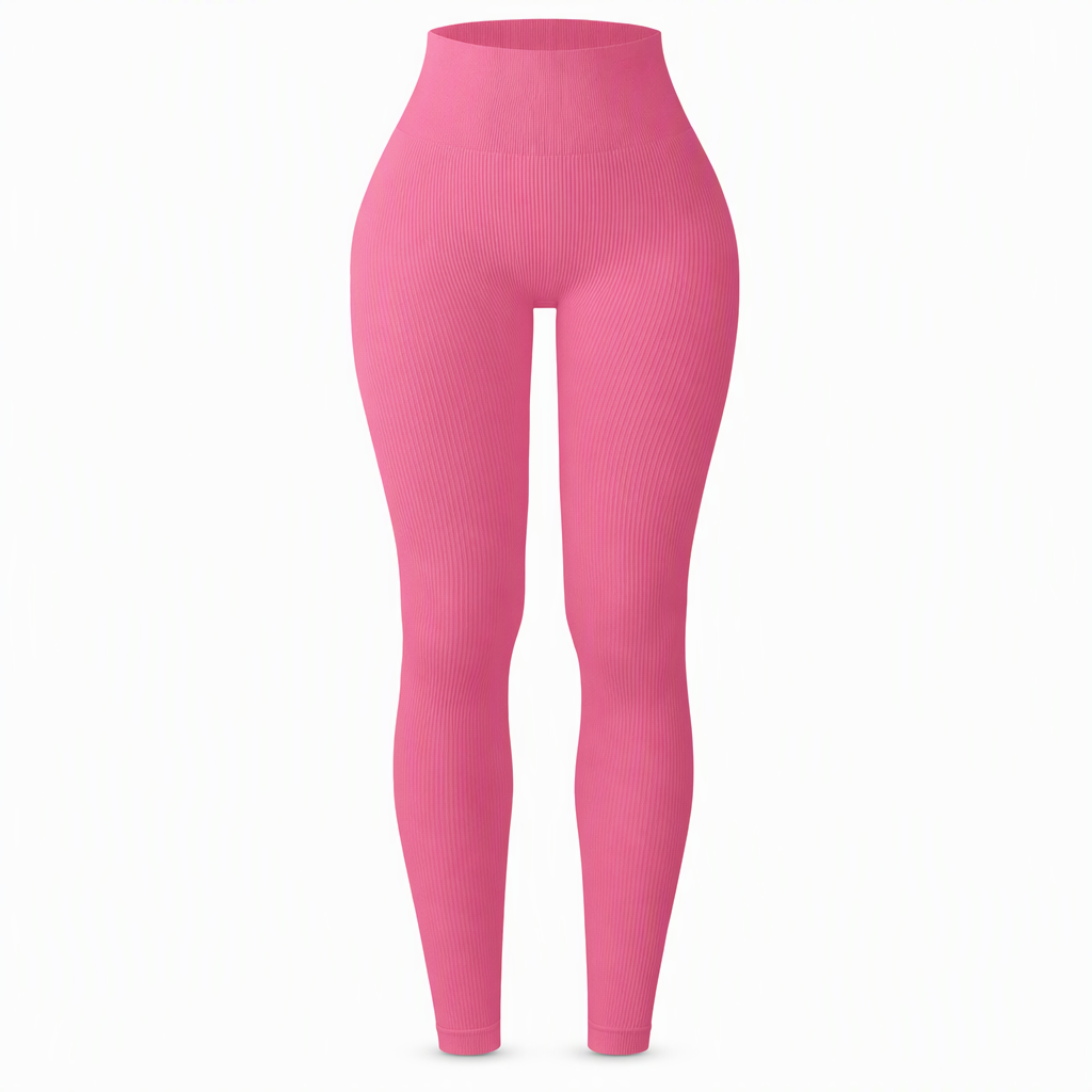 🖤 Black Friday Vorabzugang: 50 % Rabatt 🖤 Nahtlose, hochtaillierte Ripp-Yogahose, Workout- und Fitness-Leggings, Sport-Tights