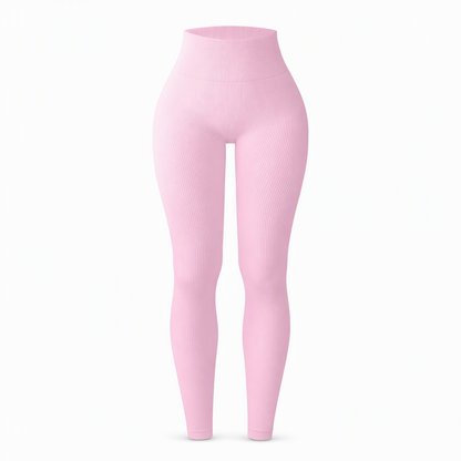 🖤 Black Friday Vorabzugang: 50 % Rabatt 🖤 Nahtlose, hochtaillierte Ripp-Yogahose, Workout- und Fitness-Leggings, Sport-Tights