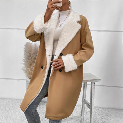 🔥 50% Rabatt 🧥 Eleganter Winter-Wollmantel für Damen