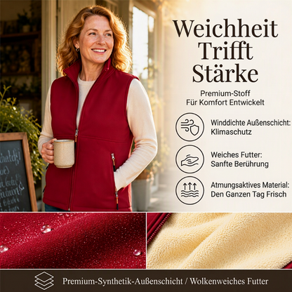 📢🎉50%Rabatt!!!🛍️✨Damen Winter Thermo Weste mit Stehkragen