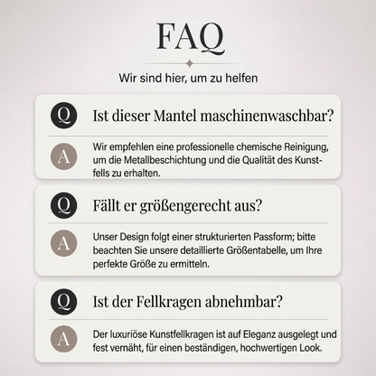 📢🎉50%Rabatt!!!🛍️✨Gesteppte Damenjacke mit Kunstfellkragen