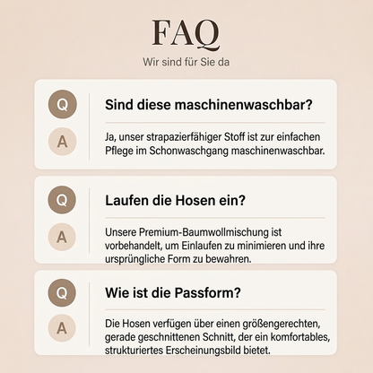 📢🎉50%Rabatt!!!🛍️✨Freizeit-Hose mit geradem Bein für Damen