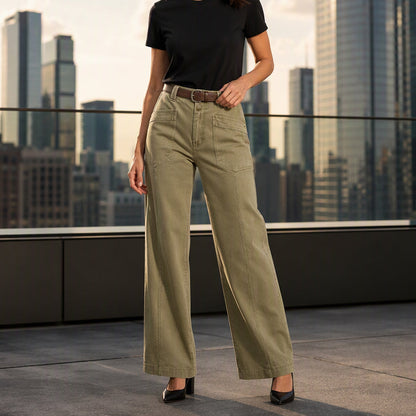 📢🎉50%Rabatt!!!🛍️✨Freizeit-Hose mit geradem Bein für Damen