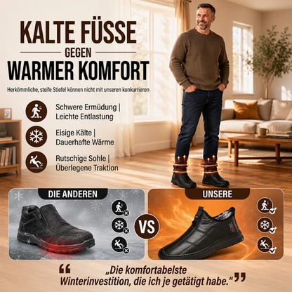 🛒 50% Rabatt – nur für kurze Zeit! ⏳ Herren rückengefütterte rutschfeste Gehschuhe