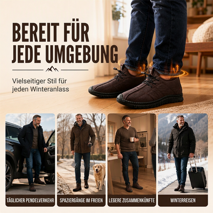 🛒 50% Rabatt – nur für kurze Zeit! ⏳ Herren rückengefütterte rutschfeste Gehschuhe