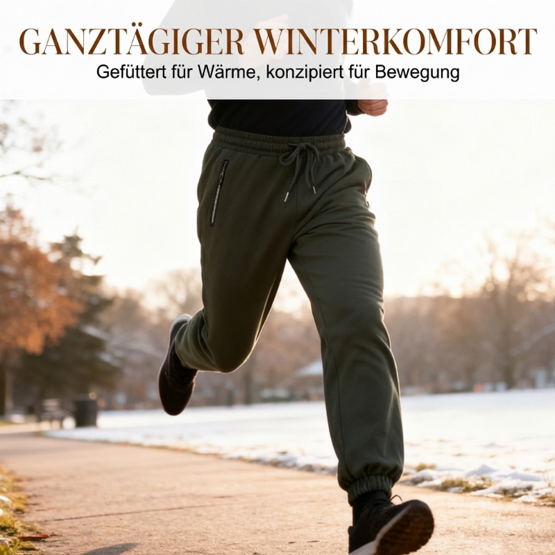 🔥 50% RABATT 🎉✨ Wasserdichte Herren-Hose – warm gefüttert & mit Kordelzug