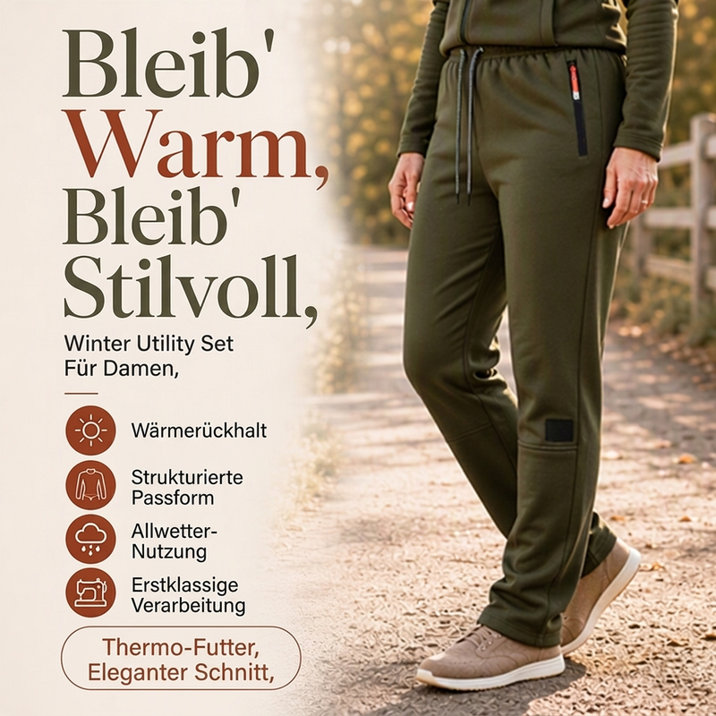 🗣️ 100.000 Leute schwärmen davon – probieren Sie es auch? Unisex Winter Thermohose für den Außenbereich
