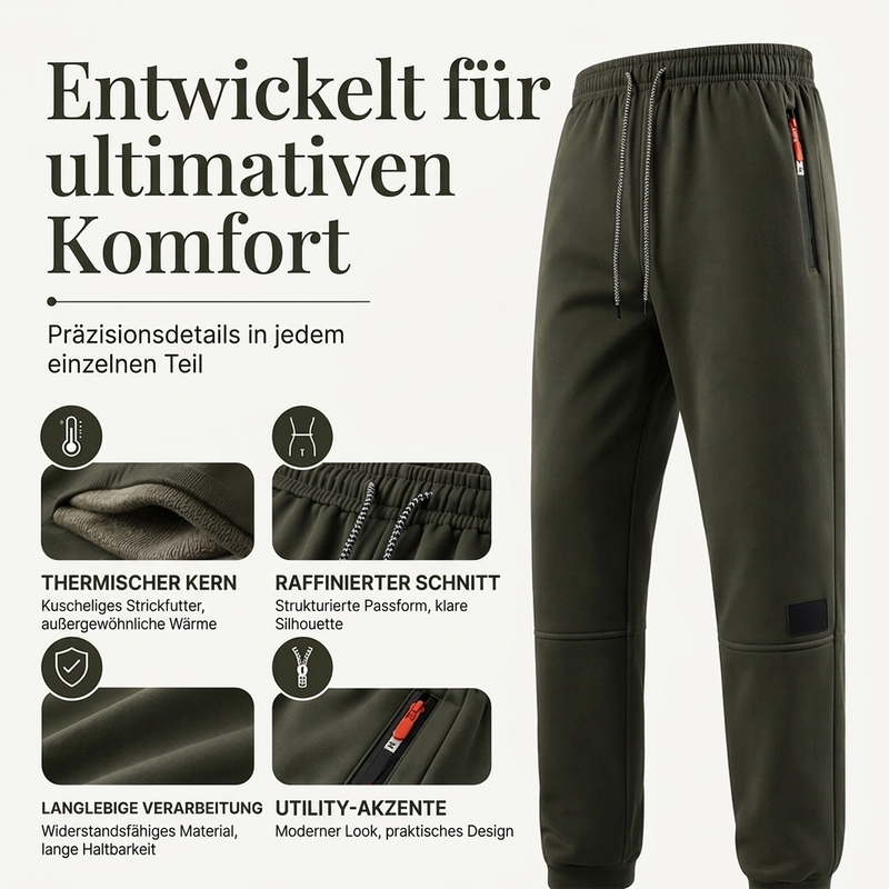 🗣️ 100.000 Leute schwärmen davon – probieren Sie es auch? Unisex Winter Thermohose für den Außenbereich
