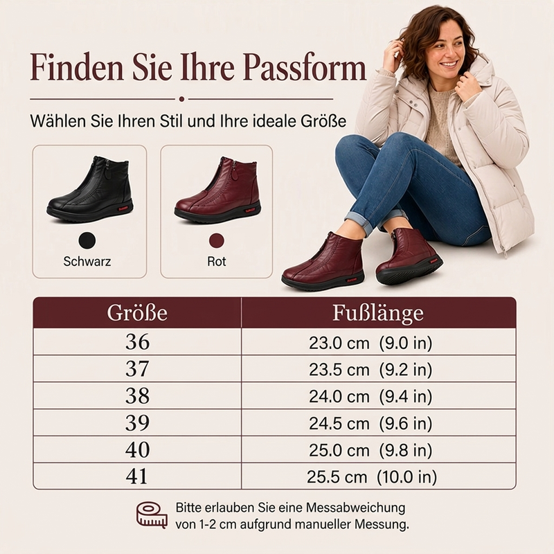 🎉50 % Rabatt | Warme rutschfeste Winterstiefel für Damen