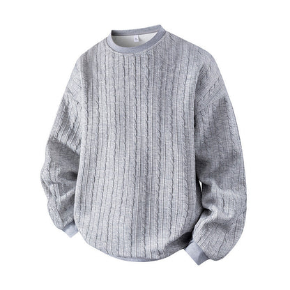 📢🎉50%Rabatt!!!🛍️✨Herren Kabelstrick Rundhalspullover
