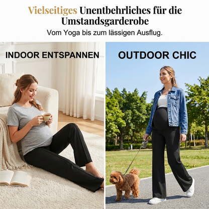 ⚡ Blitzdeal: 50% Rabatt 💥 Damen Umstandshose, hoch taillierte Freizeithose