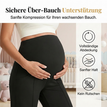 ⚡ Blitzdeal: 50% Rabatt 💥 Damen Umstandshose, hoch taillierte Freizeithose