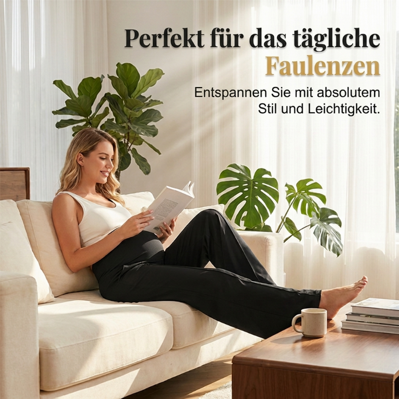 ⚡ Blitzdeal: 50% Rabatt 💥 Damen Umstandshose, hoch taillierte Freizeithose