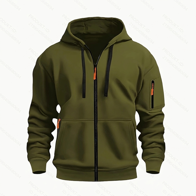 📢🎉50%Rabatt!!!🛍️✨Lässige wärmende Herrenkapuzenjacke