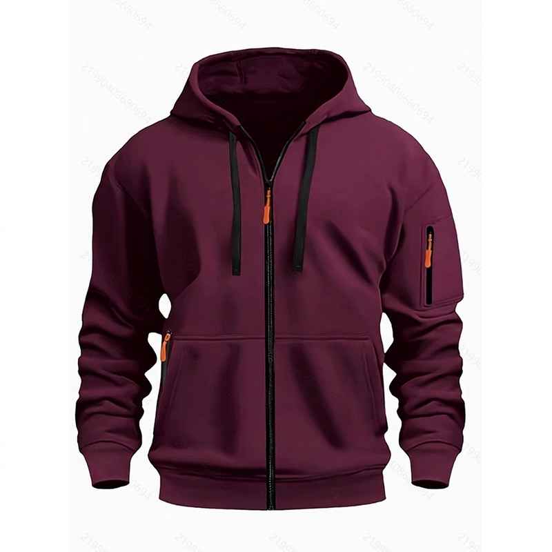 📢🎉50%Rabatt!!!🛍️✨Lässige wärmende Herrenkapuzenjacke