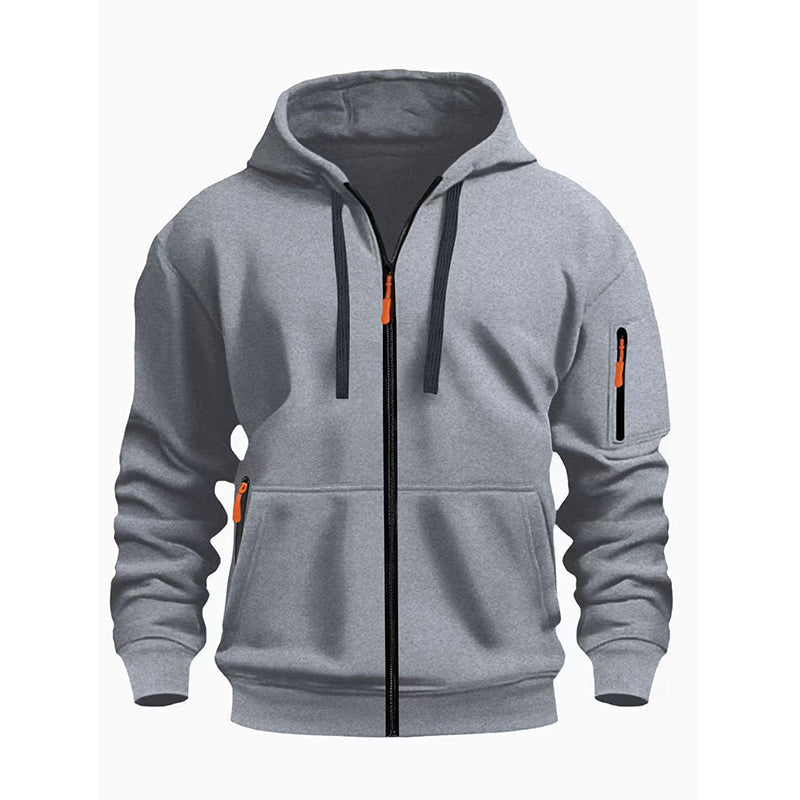 📢🎉50%Rabatt!!!🛍️✨Lässige wärmende Herrenkapuzenjacke