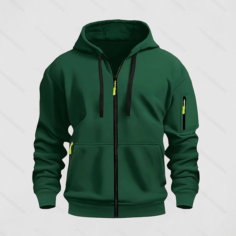 📢🎉50%Rabatt!!!🛍️✨Lässige wärmende Herrenkapuzenjacke