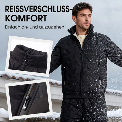 🔥 50% RABATT 🧥 Stylisches, warmes 2-teiliges Herren-Set – Jacke & Hose
