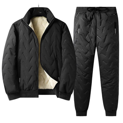 🔥 50% RABATT 🧥 Stylisches, warmes 2-teiliges Herren-Set – Jacke & Hose
