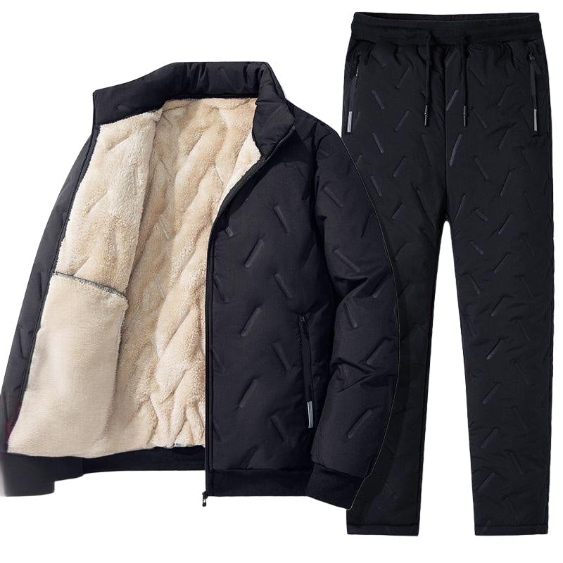 🔥 50% RABATT 🧥 Stylisches, warmes 2-teiliges Herren-Set – Jacke & Hose