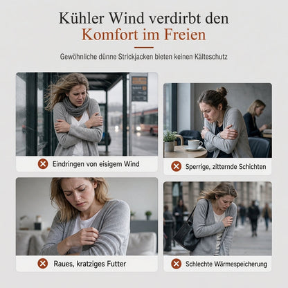 🙌 70% Wiederkaufquote🔥🔥Damen mittel-langer Hoodie mit Kapuze, Baumwollfutter