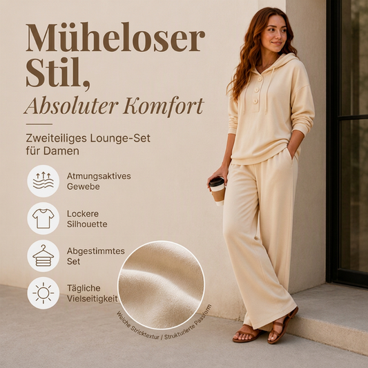 📢🎉50%Rabatt!!!🛍️✨Freizeit-Hoodie und Lounge-Hosen Set für Damen