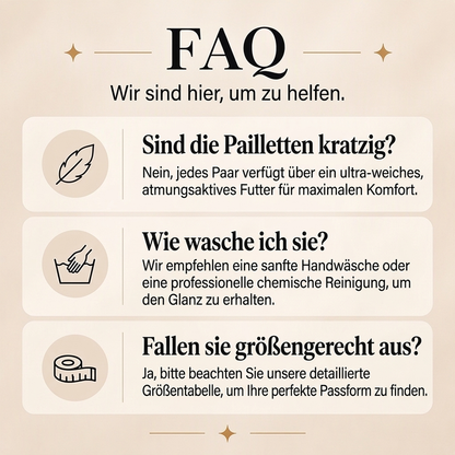 🔥 Mode-Bestseller – jetzt 50% Rabatt! 🏆 Damen funkelnde Pailletten-Weitbeinhose