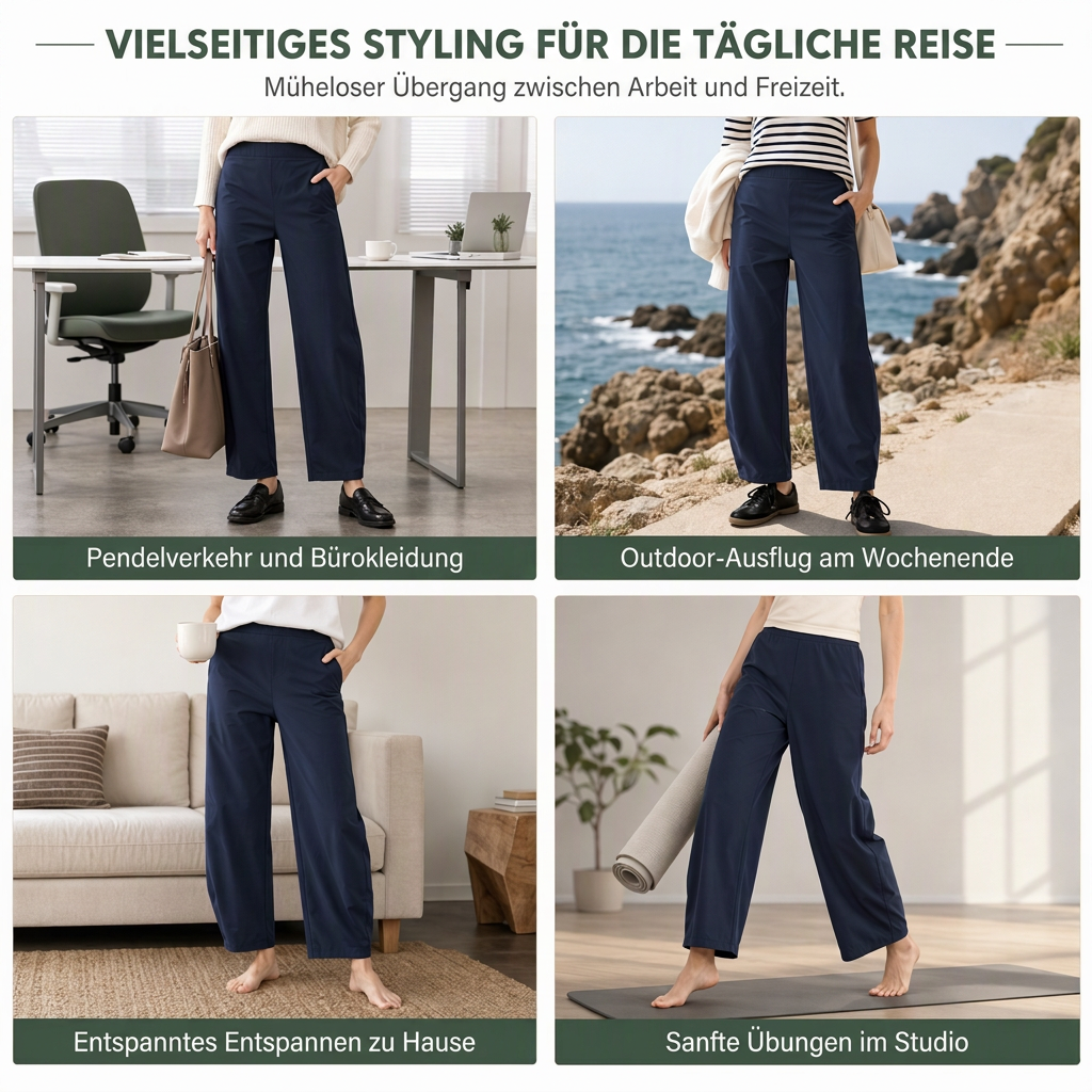 📢🎉50%Rabatt!!!🛍️✨Bequeme Damenhosen mit hoher Taille