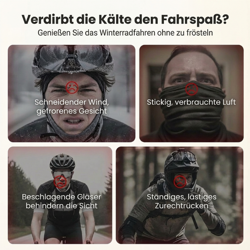 💥 Jahresendangebote - 50% Rabatt 💞 Winddichte Vollgesichtsmaske für den Winter, Unisex