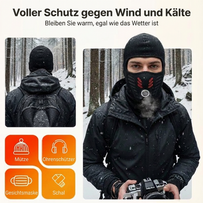 💥 Jahresendangebote - 50% Rabatt 💞 Winddichte Vollgesichtsmaske für den Winter, Unisex