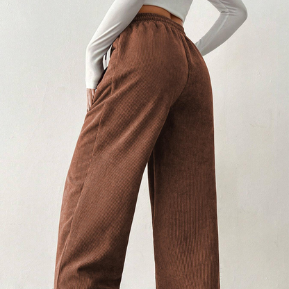 ⏰ Countdown läuft – 50% nur noch 3 Tage!  Legere weit geschnittene Cordhose für Damen