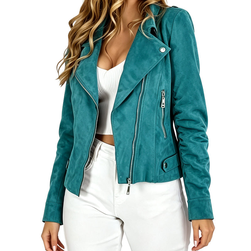 💞Liebste Wahl unserer Kunden!💞Damen Freizeit schmale Passform Reversjacke
