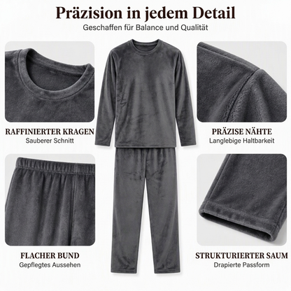 📢🎉50%Rabatt!!!🛍️✨Bequemes Wärmendes Samt-Schlafanzug-Set für Herren