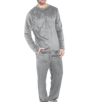 📢🎉50%Rabatt!!!🛍️✨Bequemes Wärmendes Samt-Schlafanzug-Set für Herren