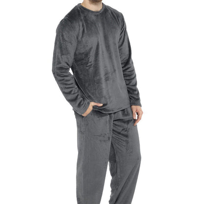 📢🎉50%Rabatt!!!🛍️✨Bequemes Wärmendes Samt-Schlafanzug-Set für Herren