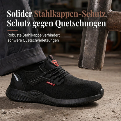 ⏰ Letzte Chance – jetzt zugreifen! ⏰ Herren-Sicherheitsschuhe mit Stahlkappe – atmungsaktiv, leicht & durchtrittsicher