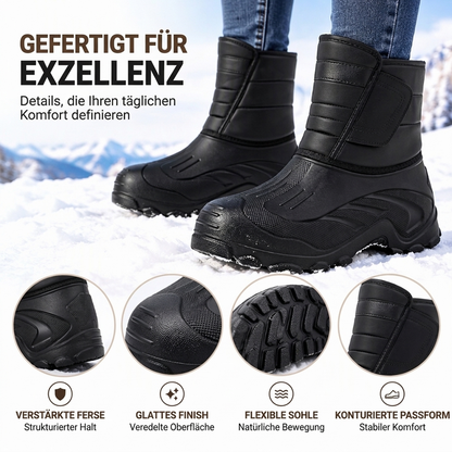 💥Jetzt stark nachgefragt! Nur wenig übrig!💥 Unisex wasserdichte Schneestiefel mit Plüschfutter