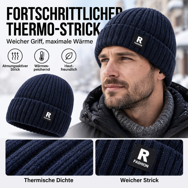 📢Letzter Tag! Alles 50%!📢 Lässige warme Strick-Mütze für Herren
