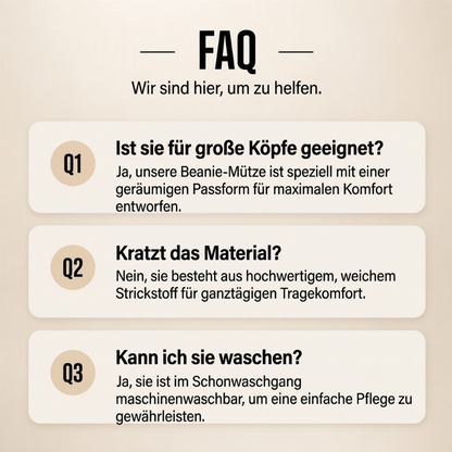 📢Letzter Tag! Alles 50%!📢 Lässige warme Strick-Mütze für Herren