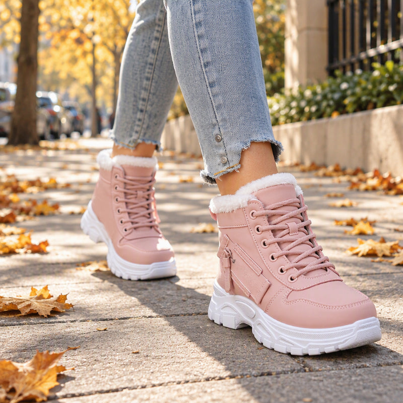 ❄️ 50% RABATT – nur heute! ❄️ Warme Damen-Winter-Stiefeletten mit Plüschfutter – bequem & kuschelig warm