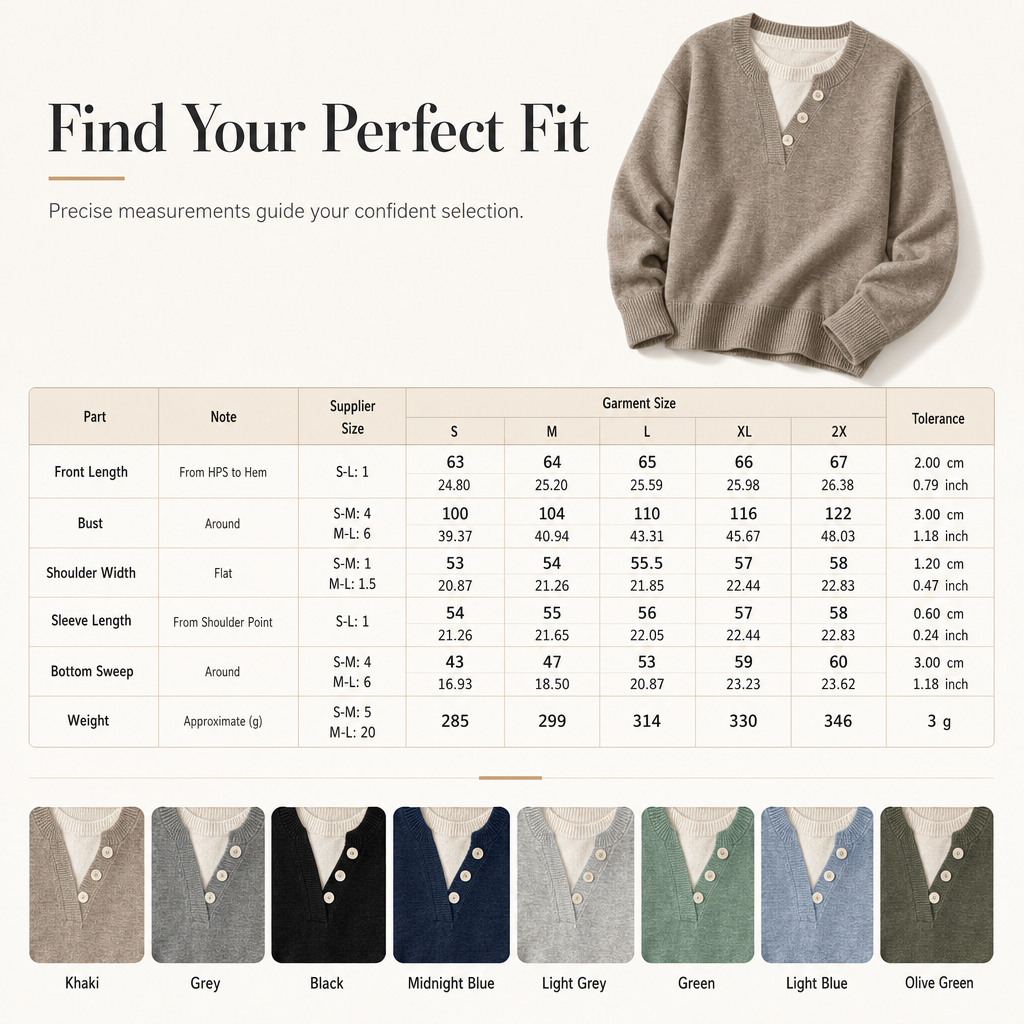 📢🎉50%Rabatt!!!🛍️✨Lässiger zweiteiliger Strickpullover mit V-Ausschnitt und Knopfdetails